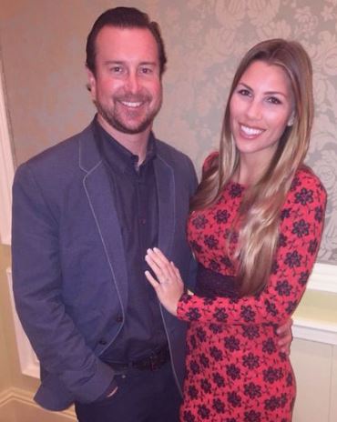 Ashley Van Metre with her ex-spouse Kurt Busch